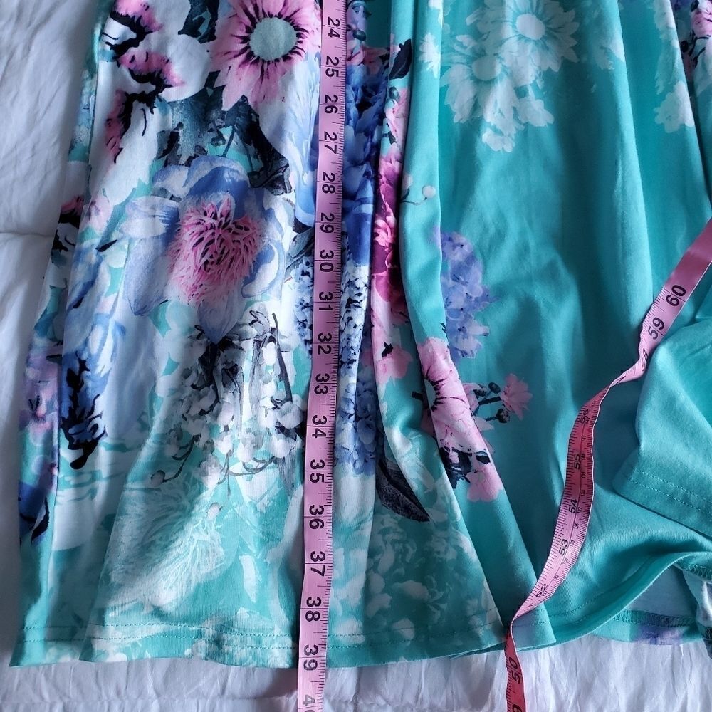 Ours Floral Sleeveless Dress With Pockets Large - Picture 10 of 10